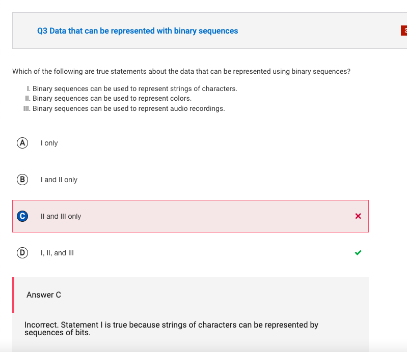 Binary Question